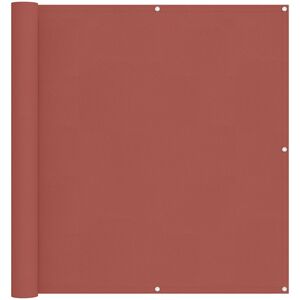 vidaXL Ecran de balcon Terracota 110 x 500 cm Material Oxford