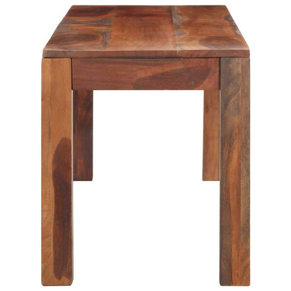 vidaXL Bancă 160 cm din lemn masiv de salc&acirc;m