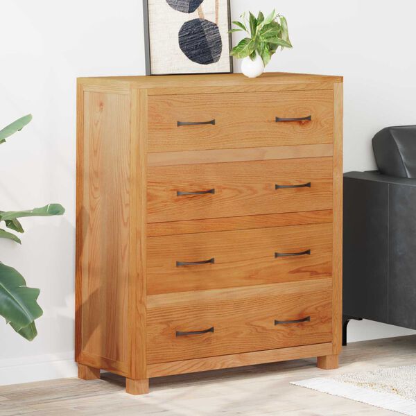 vidaXL Dulap cu sertar cu depozitare Maro Lemn compozit