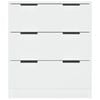 vidaXL Dulap, alb, 60x30x70 cm, lemn prelucrat