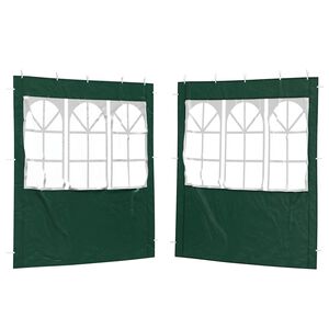 vidaXL Perete lateral pentru cort de petrecere 2 pcs 200 x 195 cm