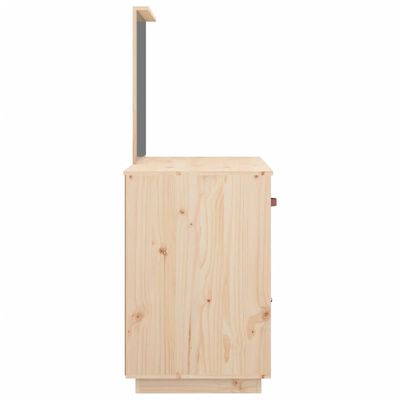 vidaXL Masă de toaletă, 95x50x134 cm, lemn masiv de pin