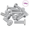vidaXL Șurub 1593 buc. Argintiu 8 x 25 mm Oțel