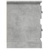vidaXL Comodă TV, gri beton, 102x35,5x47,5 cm, lemn prelucrat