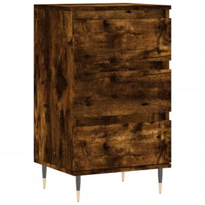 vidaXL Dulap, stejar afumat, 40x35x70 cm, lemn prelucrat