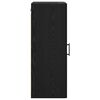 vidaXL Dulap montat pe perete Stejar Negru 34,5 x 34 x 90 cm