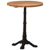 vidaXL Masă de bistro, &Oslash;60 x 76 cm, lemn masiv de acacia