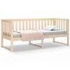 vidaXL Pat de zi fără saltea 75x190 cm din lemn masiv de pin