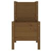 vidaXL Jardinieră, maro miere, 245,5x44x75 cm, lemn masiv de pin