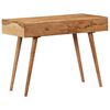 vidaXL Birou, 100x51x76 cm, lemn masiv de acacia