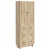 vidaXL Set de Dulapuri 2 pcs 66 x 34,5 x 90 cm Lemn prelucrat