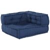 vidaXL Canapea modulară 2 pcs Indigo 140 x 70 x 56 cm țesătură