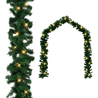 vidaXL Ghirlandă de Crăciun cu becuri LED, 20 m