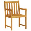 vidaXL Set de masă pentru grădină 5 pcs Maro Lemn Solid de Acacia