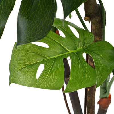 vidaXL Plantă artificială Monstera cu ghiveci 170 cm Verde