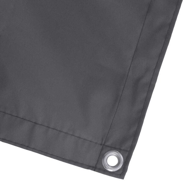 vidaXL Prelată balcon, material textil oxford, 75 x 600 cm, antracit