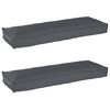 vidaXL Set de perne pentru palet 2 buc. Material Oxford Antracit