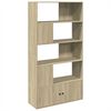 vidaXL Bibliotecă, stejar sonoma, 100x36x189 cm, lemn prelucrat