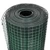 vidaXL Plasă de sârmă găini, verde, 10 x 1 m, oțel galvanizat cu PVC