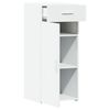 vidaXL Dulap, alb, 40x42,5x93 cm, lemn prelucrat