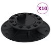 vidaXL Picioare pentru podea reglabile, 10 buc., 25-40 mm