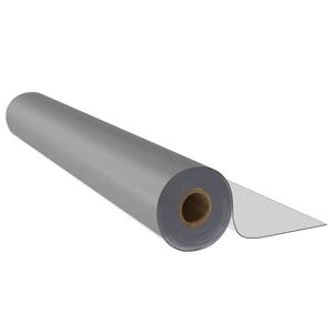 vidaXL Rolă folie de protecție masă, mată, 0,9 x 15 m, PVC, 1,6 mm