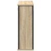 vidaXL Dulap de baie cu oglindă Stejar Sonoma 60x21x60 cm