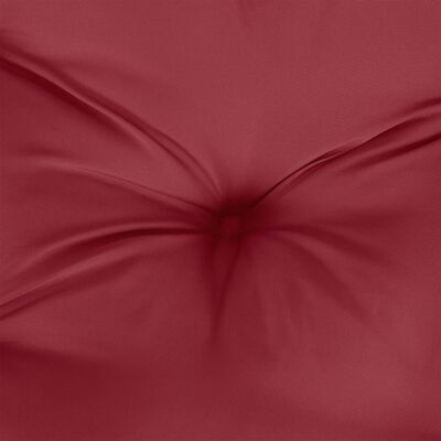 vidaXL Pernă pentru paleți, roșu, 58x58x10 cm, textil
