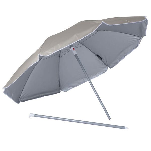 Bo-Camp Umbrelă de soare Beach, nisipiu, 160 cm