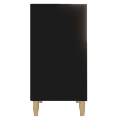 vidaXL Servantă, negru, 57x35x70 cm, PAL