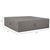 Madison Husă set mobilier de exterior, gri, 255 x 255 x 70cm