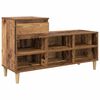 vidaXL Dulap pentru pantofi Lemn vechi 102 x 36 x 60 cm Lemn compozit