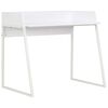 vidaXL Birou, alb, 90 x 60 x 88 cm