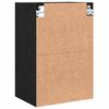 vidaXL Dulap suspendat Stejar negru 40 x 29,5 x 60 cm Lemn compozit