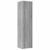 vidaXL Dulap &icirc;nalt, gri sonoma, 45x42,5x185 cm, lemn compozit