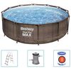 Bestway Set de piscină Steel Pro MAX Deluxe Series, 366x100 cm