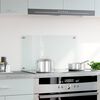 vidaXL Panou antistropi bucătărie transparent 70x40 cm sticlă securiz.