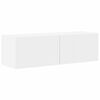 vidaXL Cabinet TV 8 pcs Alb