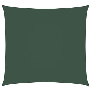 vidaXL Parasolar, verde &icirc;nchis, 2x2 m, țesătură oxford, pătrat