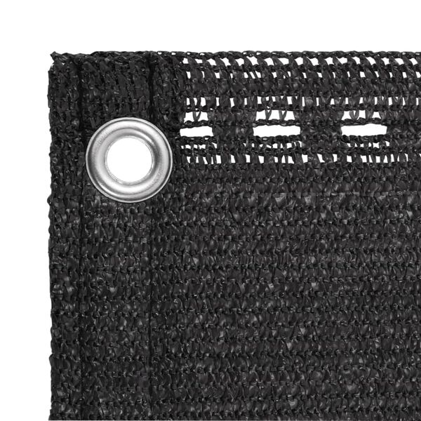 vidaXL Prelată pentru balcon din HDPE 75 x 600 cm, antracit