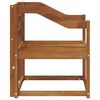 vidaXL Canapea de exterior Lemn Solid de Acacia natural