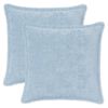vidaXL Husă pentru pernă 2 buc. HOUTEN Albastru deschis 40 x 40 cm