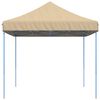 vidaXL Cort de petrecere pliabil Pop-Up, 440x292x315 cm, bej