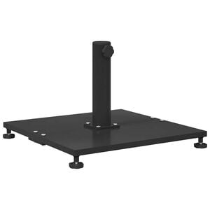 vidaXL Bază pentru umbrelă 25.95 kg Negru Pătrat