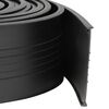 vidaXL Etanșare pentru Ușa Garajului Negru 70 x 6 mm 6 m PVC