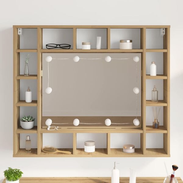 vidaXL Lumini pentru oglindă 2 pcs Alb 4.5 x 4.5 x 4.8 cm Plastic