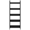 vidaXL Etajeră cărți 5 rafturi, negru, 60x27,6x158,5 cm lemn prelucrat