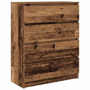 vidaXL Bufetă Lemn vechi 80x35x99 cm Lemn prelucrat