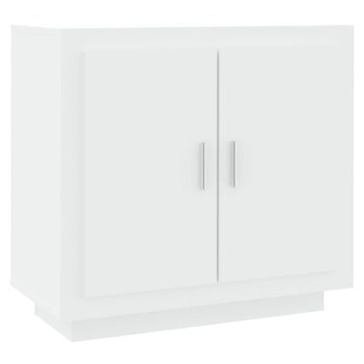 vidaXL Dulap, alb, 80x40x75 cm, lemn prelucrat