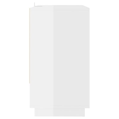 vidaXL Servantă, alb extralucios, 70x41x75 cm, PAL
